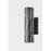 Hudson Valley Predock 2 Light Wall Sconce, Black Brass/Nero Madera