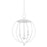 Hudson Valley Wesley 3 Light Pendant, White Plaster - 9117-WP