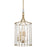 Hudson Valley Whitestone 8 Light Lantern, Aged Brass - 9318-AGB