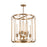 Hudson Valley Hyde Park 8 Light Lantern, Aged Brass - 9722-AGB