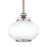 Hudson Valley Canton 1 Light Pendant, Old Nickel/Opal Glossy - 9809-ON