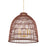 Hudson Valley Jordan 5 Light Pendant in Aged Brass/Natural - BKO702-AGB