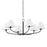 Hudson Valley Stacey 6 Light Chandelier in Old Bronze/White - BKO901-OB