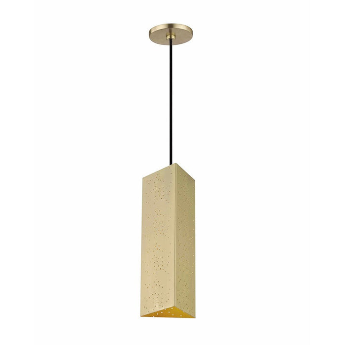 Mitzi Aiko 1 Light Pendant, Aged Brass - H150701-AGB