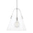 Mitzi Karin 1 Light Extra Large Pendant, Polished Nickel/Clear - H162701XL-PN