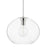 Mitzi Margot 1 Light Extra Large Pendant, Polished Nickel/Clear - H270701XL-PN