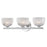 Mitzi Sabrina 3 Light Wall Sconce, Polished Chrome/Clear - H283303-PC