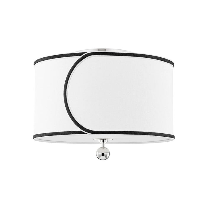 Mitzi Zara 2 Light 14" Semi Flush Mount, Polished Nickel - H381602-PN