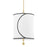 Mitzi Zara 1 Light 12" Pendant, Aged Brass - H381701S-AGB