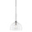 Mitzi Tabitha 1 Light Pendant, Polished Nickel/Clear - H384701-PN