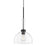 Mitzi Tabitha 1 Light Pendant, Soft Black/Clear - H384701-SBK