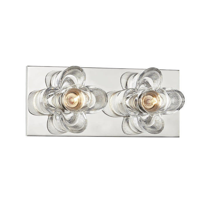 Mitzi Shea 2 Light Bath Bracket, Polished Nickel - H410302-PN