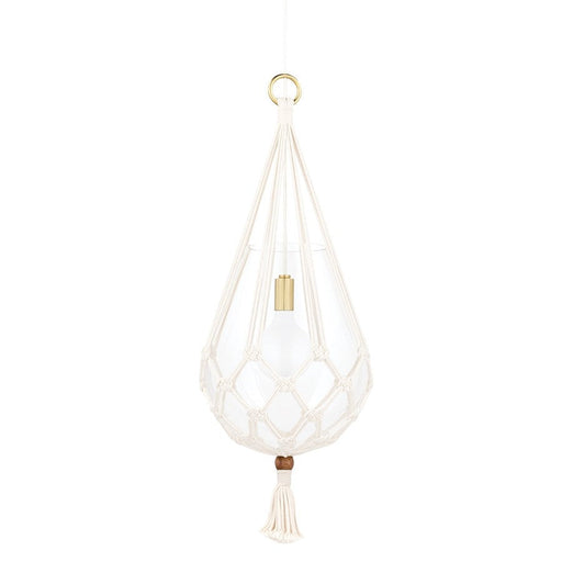 Mitzi Tessa 1 Light Large Pendant, Aged Brass/Clear - H411701L-AGB