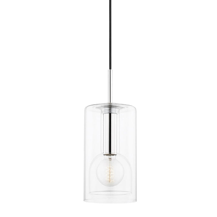 Mitzi Belinda 1 Light 13" Pendant, Polished Nickel - H415701A-PN