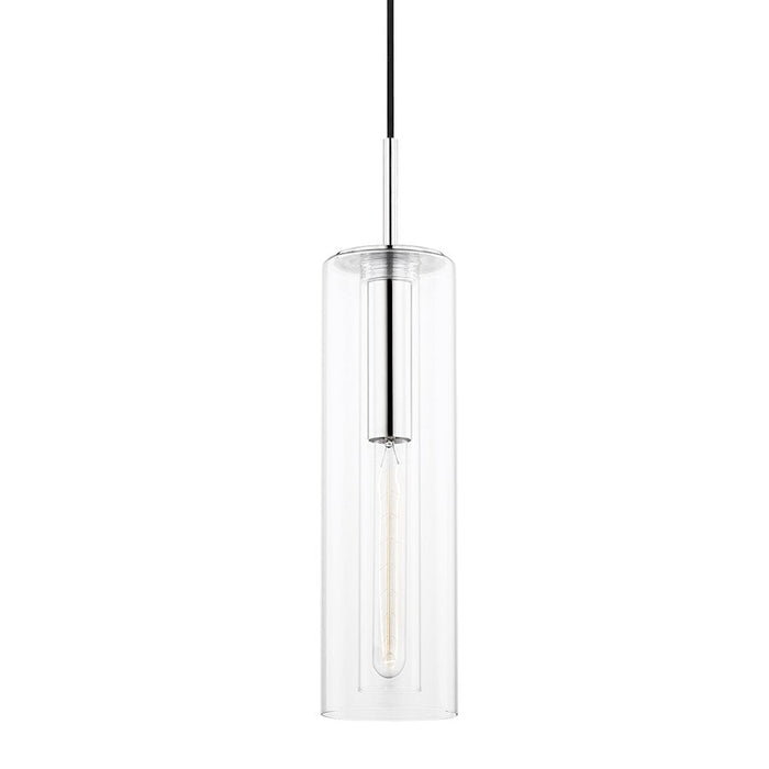 Mitzi Belinda 1 Light 18" Pendant, Polished Nickel - H415701B-PN