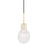 Mitzi Jenna 1 Light Pendant, Aged Brass - H417701-AGB