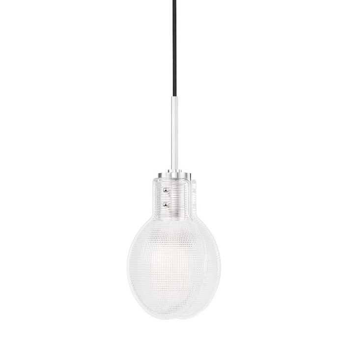 Mitzi Jenna 1 Light Pendant, Polished Nickel - H417701-PN