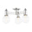 Mitzi Bryce 3 Light Semi Flush Mount, Polished Nickel - H419603-PN