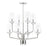 Mitzi Kayla 8 Light Chandelier, Polished Nickel - H420808-PN