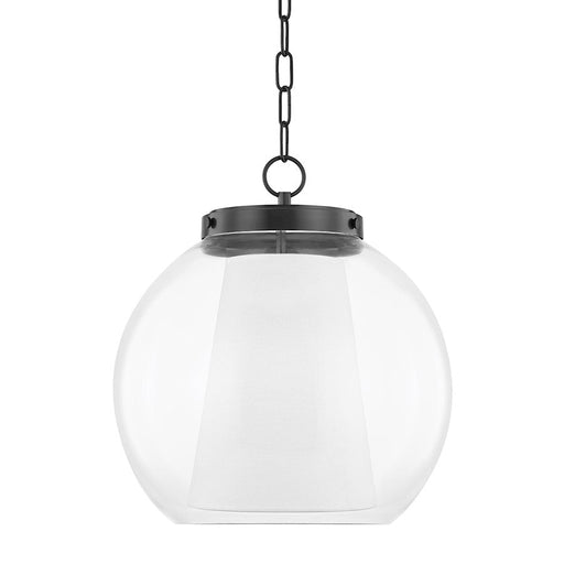 Mitzi Sasha 1 Light LED 15" Pendant, Old Bronze - H457701L-OB