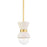 Mitzi Gillian 1 Light Pendant, Aged Brass - H469701-AGB-CCR