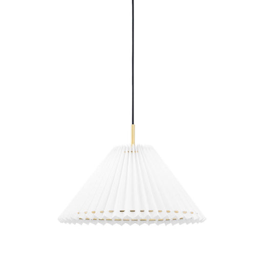 Mitzi Demi 1 Light Small Pendant, Aged Brass - H476701S-AGB