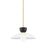 Mitzi Whitley 1 Light Small Pendant, Aged Brass - H481701S-AGB