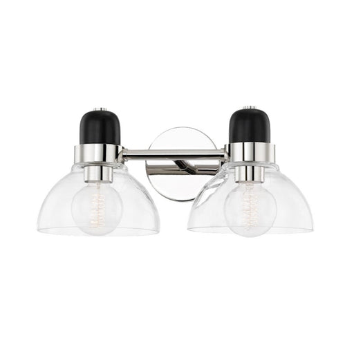 Mitzi Camile 2 Light Bath Bracket, Polished Nickel - H482302-PN
