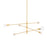 Mitzi Slater 3 Light Chandelier, Aged Brass - H491803-AGB