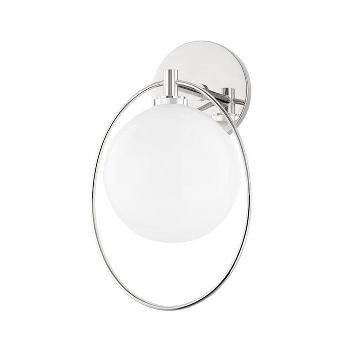 Mitzi Babette 1 Light Wall Sconce, Polished Nickel - H493101-PN