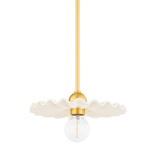 Mitzi Presley 1 Light Pendant, Aged Brass - H499701-AGB-CCR