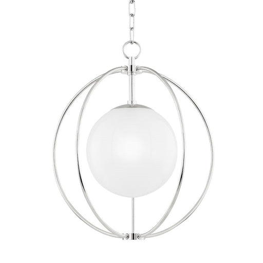Mitzi Lyla 1 Light Small Pendant, Polished Nickel - H500701S-PN