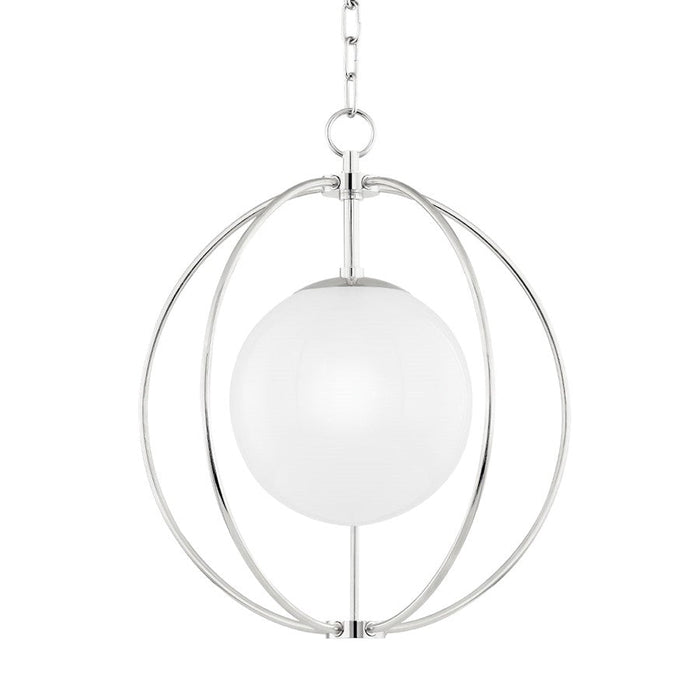 Mitzi Lyla 1 Light Small Pendant, Polished Nickel - H500701S-PN