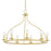 Mitzi Kendra 9 Light Chandelier, Aged Brass - H511809-AGB