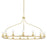 Mitzi Kendra 15 Light Chandelier, Aged Brass - H511815-AGB