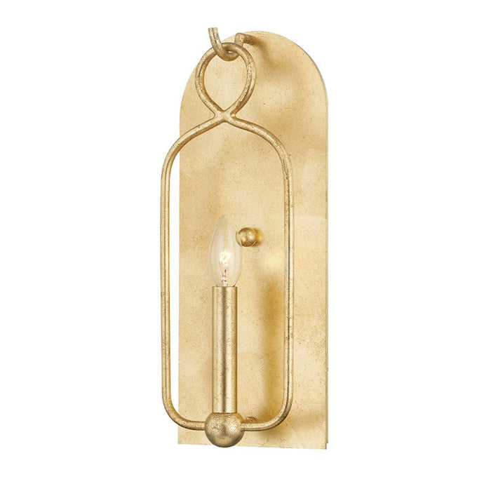 Mitzi Mallory 1 Light Wall Sconce, Gold Leaf - H512101-GL