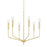 Mitzi Bailey 6 Light Chandelier, Aged Brass - H516806-AGB