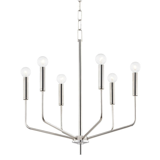 Mitzi Bailey 6 Light Chandelier, Polished Nickel - H516806-PN