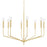 Mitzi Bailey 8 Light Chandelier, Aged Brass - H516808-AGB