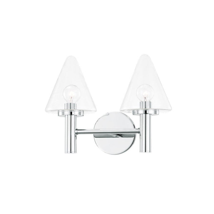 Mitzi Connie 2 Light 13" Bath Bracket, Polished Chrome - H540302-PC