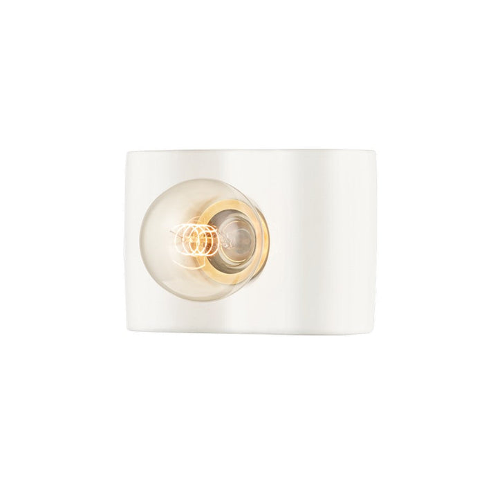 Mitzi Jillian 1 Light Wall Sconce, Creamic White - H545301-CWH