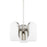 Mitzi London 3 Light Pendant, Polished Nickel - H550703-PN