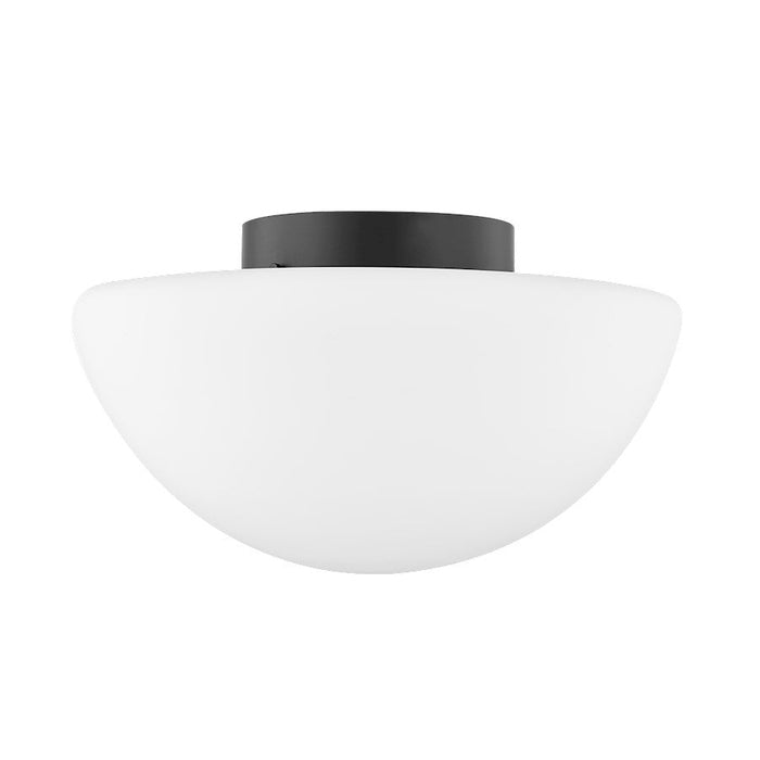 Mitzi Andrea 1 Light 10" Flush Mount, Soft Black/Opal Matte - H611502-SBK