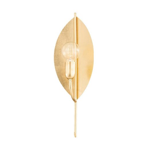 Mitzi Lorelei 1 Light Wall Sconce, Vintage Gold Leaf