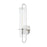 Mitzi Beck 1 Light Wall Sconce, Polished Nickel/Clear - H640101-PN