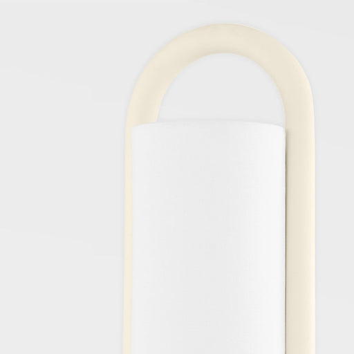 Mitzi Wynter 1 Light Wall Sconce, Textured Cream/White