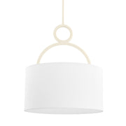Mitzi Wynter 3 Light Chandelier, Textured Cream/White - H652703-TCR