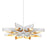 Mitzi Nala 8 Light Chandelier, Soft White - H658808-SWH-GL