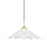 Mitzi Sodsai 1 Light Pendant, Aged Brass/Natural - H686701-AGB