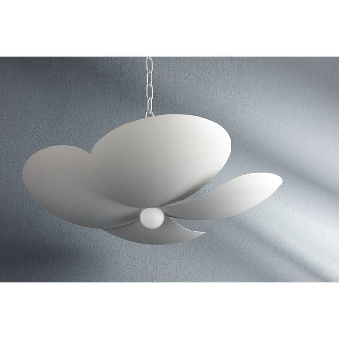 Mitzi Leni 5 Light Pendant, Texture White